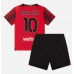 AC Milan Rafael Leao #10 Dětské Oblečení Domácí Dres 2023-24 Krátkým Rukávem (+ trenýrky)